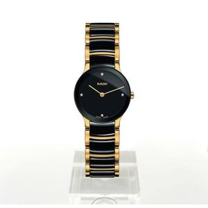 Rado Centrix black diamond dial watch